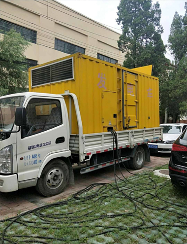 爱民发电车出租-柴油发电机组排烟系统设计要求及其考虑因素